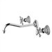 930 Series Wall Mountedbathroom Faucet with Double Cross Handles