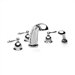840 Series Double Handle Deck Mount Roman Tub Faucet