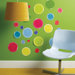 3-D Dots Wall Art Vinyl Peel and Stick