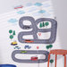 Around Town Interactive Vinyl Peel and Stick Wall Play Mural