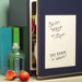 White Dry Erase - 2 Sheet Vinyl Peel and Stick