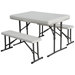 Collapsible Table with Bench