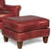 Leather Ottoman