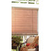 1/4" Oval Vinyl PVC Roll-Up Blinds in Woodgrain