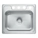 Middleton Self Rimming Single Bowl Kitchen Sink