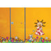 Ludo Lou in Flowers Wall Decal