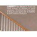 Blabla Liberty (English) Wall Decal