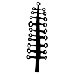 Spot Conifer Wall Decal in Black