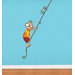 Ludo Leo on a Liana Wall Decal