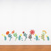 Spot Blooming Flowers Wall Sticker