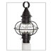 New Vidalia Onion One Light Outdoor Medium Post Mount Lantern