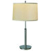 Cirrus One Light Table Lamp in Metallic Silver and Chrome