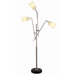 Cereberus Three Light Floor Lamp in Polished Chrome