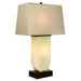Aramis Two Light Table Lamp in Satin Black