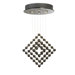 Spin 4 Light Chandelier