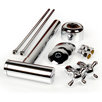 Brass Plumbing Cylindrical Bottle P-Trap Kit