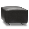 Elegant Leather Ottoman