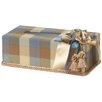 Veranda Romance Rectangular Tissue Box with Bouquet Trim