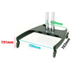 LCD / Plasma Nesting Cart with 60" Poles