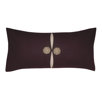 Mantre 12" x 24" Decorative Pillow in Chocolate