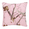 Camo Square Pillow in Pink