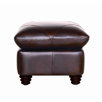 Solomon Leather Ottoman