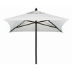 Commercial Market Umbrellas 6' Square Powder Coated Aluminum Commercial Market Umbrella