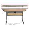 Config-u-raxx upper shelf for center desks