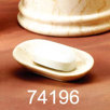 Double Ring Soap Dish in Champagne