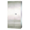 Cabinet with Paddle Lock in Stainless Steel