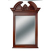Vanity Mirror in Brown Cherry without Top