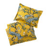 Peacock King Duvet Set in Citrine