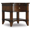 Abbott Place End Table in Rich Warm Cherry