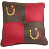 Tahoe Horse Shoes Pillow