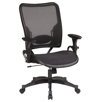 SPACE Deluxe Air Grid Mid-Back Managerial Chair with Arms