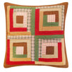 Oak Ridge Stripes Pine Pillow