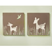 Willow Canvas 2 Piece Wall Art