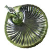 Verdant Shell Birdbath