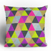 Bianca Green Ocean of Pyramid Throw Pillow