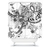 Iveta Abolina Black And White Play Shower Curtain