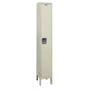 Maintenance-Free Quiet Stock Lockers - Single Tier - 1 Section (Assembled)