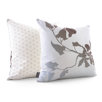 Morning Glory Throw Pillow in Sky - 24" x 13"