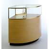 Quarter-Vision Curved Corner Jewelry Case
