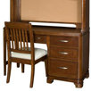 Newport Beach Four Drawer Computer Desk