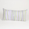 LuLu Rectangular Pillow with Stripes