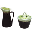 Kon-Tiki Sugar Bowl and Creamer Set