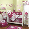 Raspberry Swirl 5 Piece Bedding Set