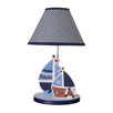 Sail Away Lamp with Shade and Bulb