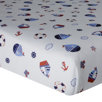 Sail Away Fitted Crib Sheet