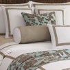 Elise Neckroll Pillow in White